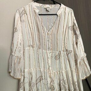 Mini Boho cover up/Dress (Free size)